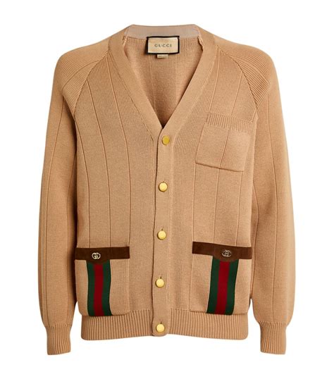 Gucci web cardigan